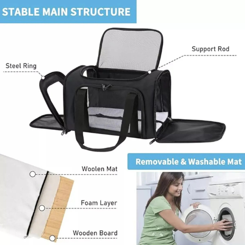 Transportador Seguro para Mascotas