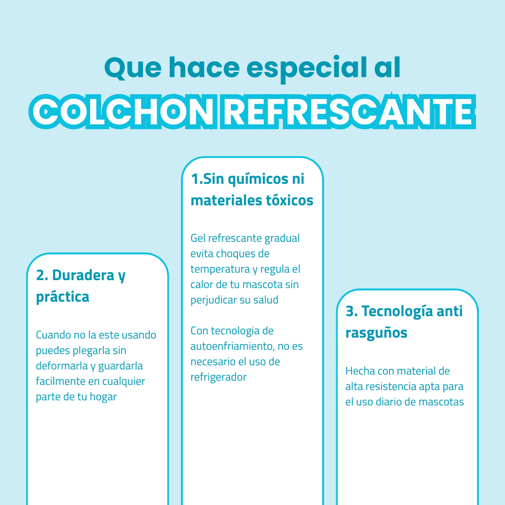Colchón Refrescante para Mascotas