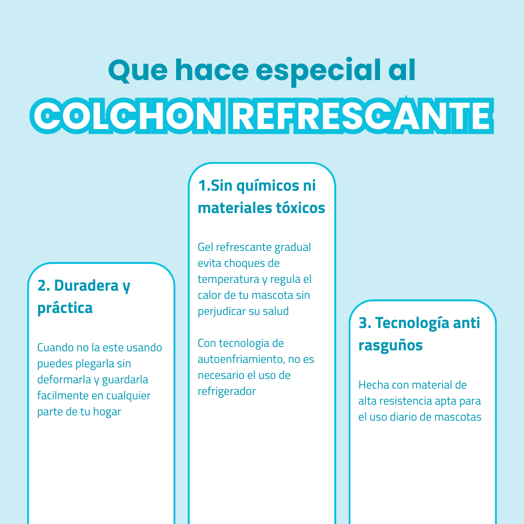 Colchón Refrescante para Mascotas