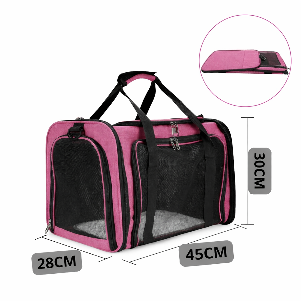 Transportador Seguro para Mascotas